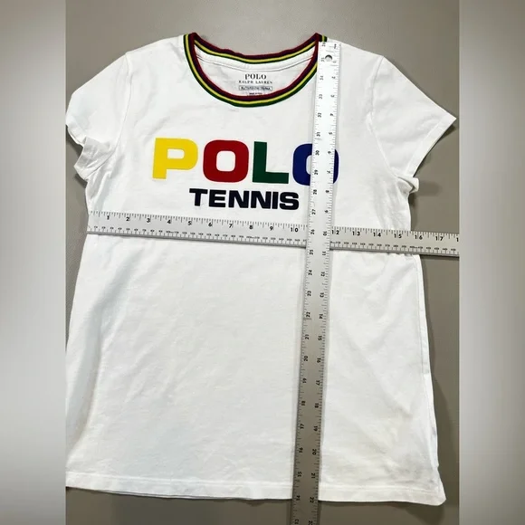 Polo Ralph Lauren NYC USOpen Tennis 2019 WhiteCrew Neck T Shirt Size XL16) - Picture 6 of 9